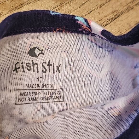 Unicorn Pajamas Size 4 NWOT 100% Cotton - Picture 3 of 8